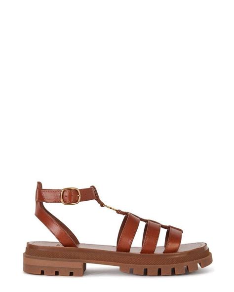 celine triomphe gladiator sandals|celine fur sandals buy online.